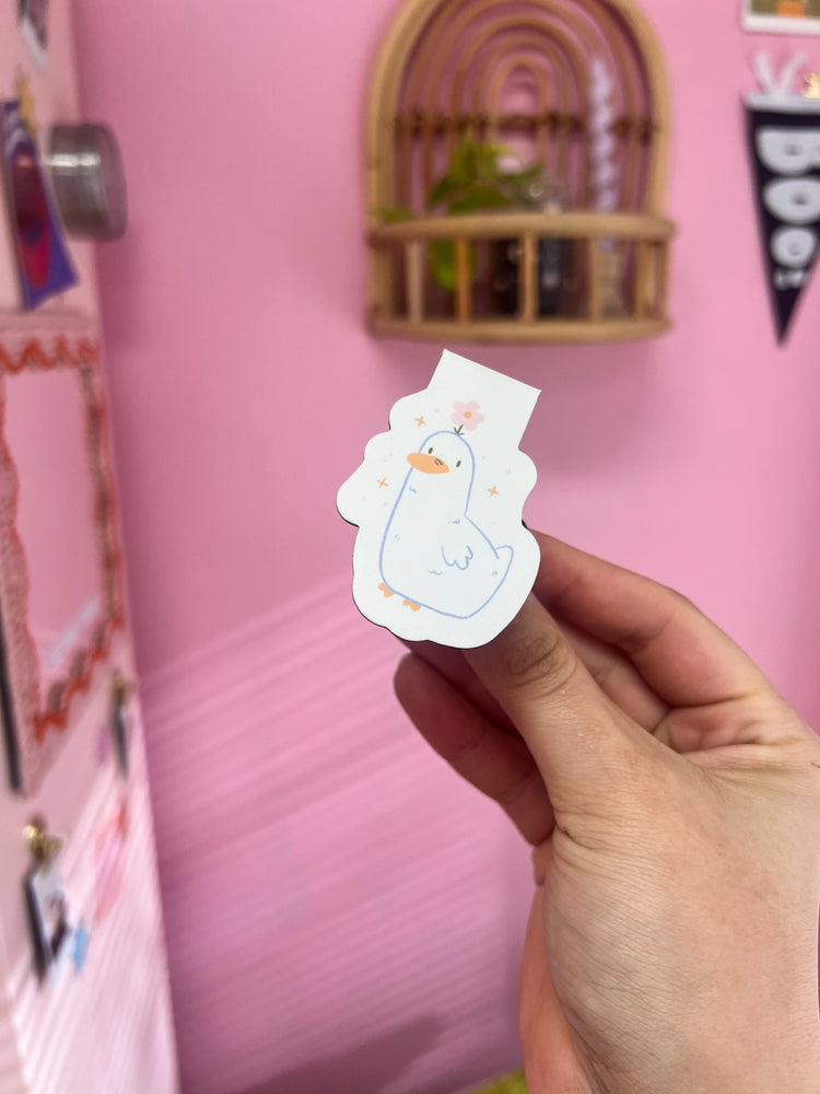 Lucky Duck Magnetic Bookmark