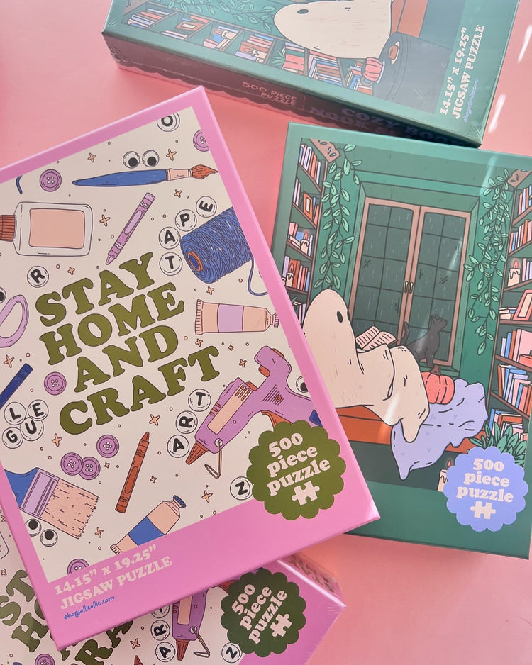 Cozy Book Nook 500 Piece Puzzle