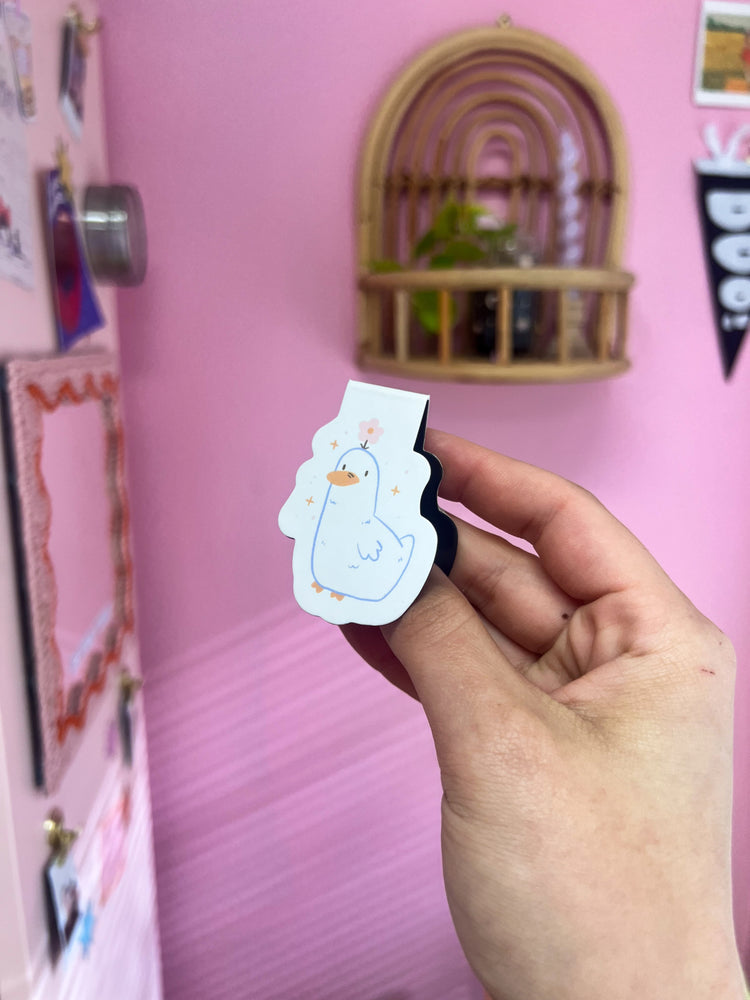 Lucky Duck Magnetic Bookmark