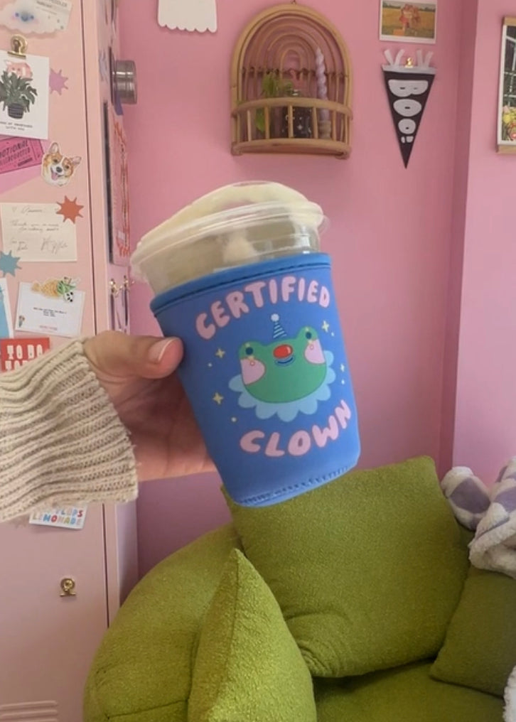 Certified Clown Coffee Sleeve