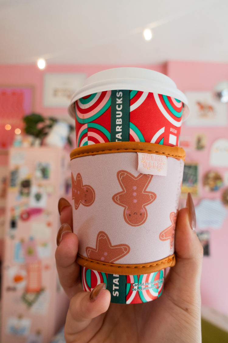 Festive Hot Coffee Sleeve