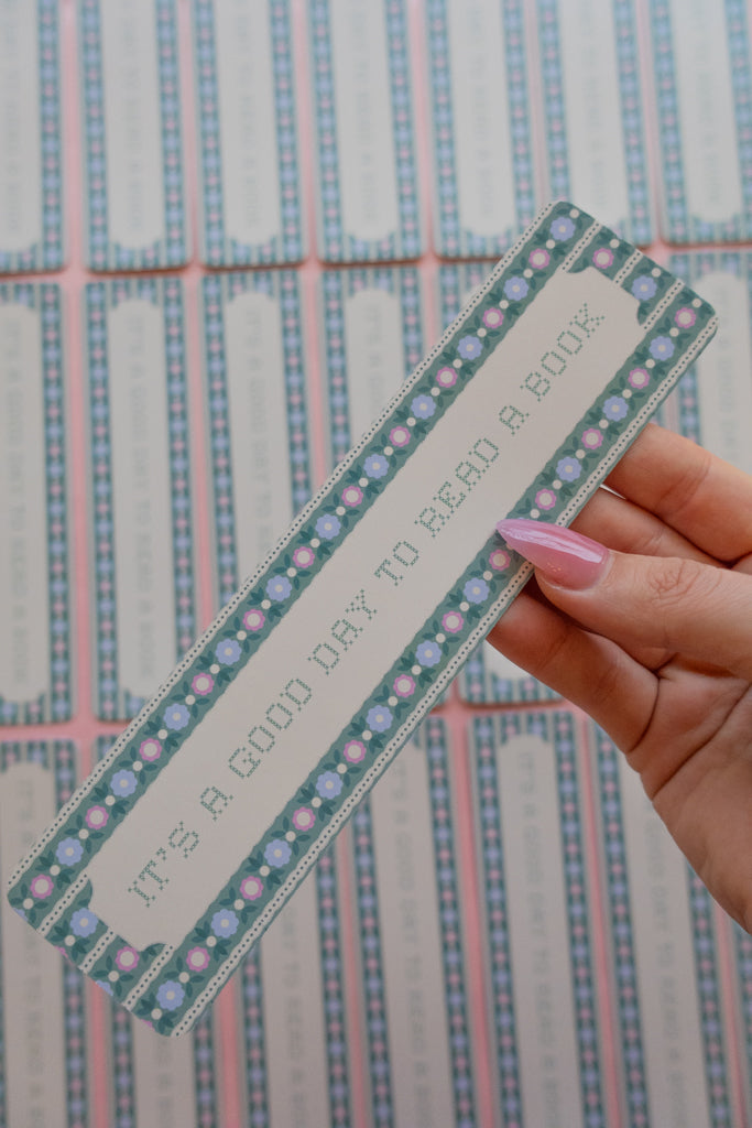 A Good Day to Read a Book Paper Bookmark