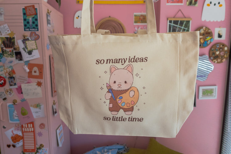 So Many Ideas Canvas Bag