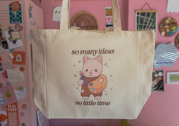 So Many Ideas Canvas Bag