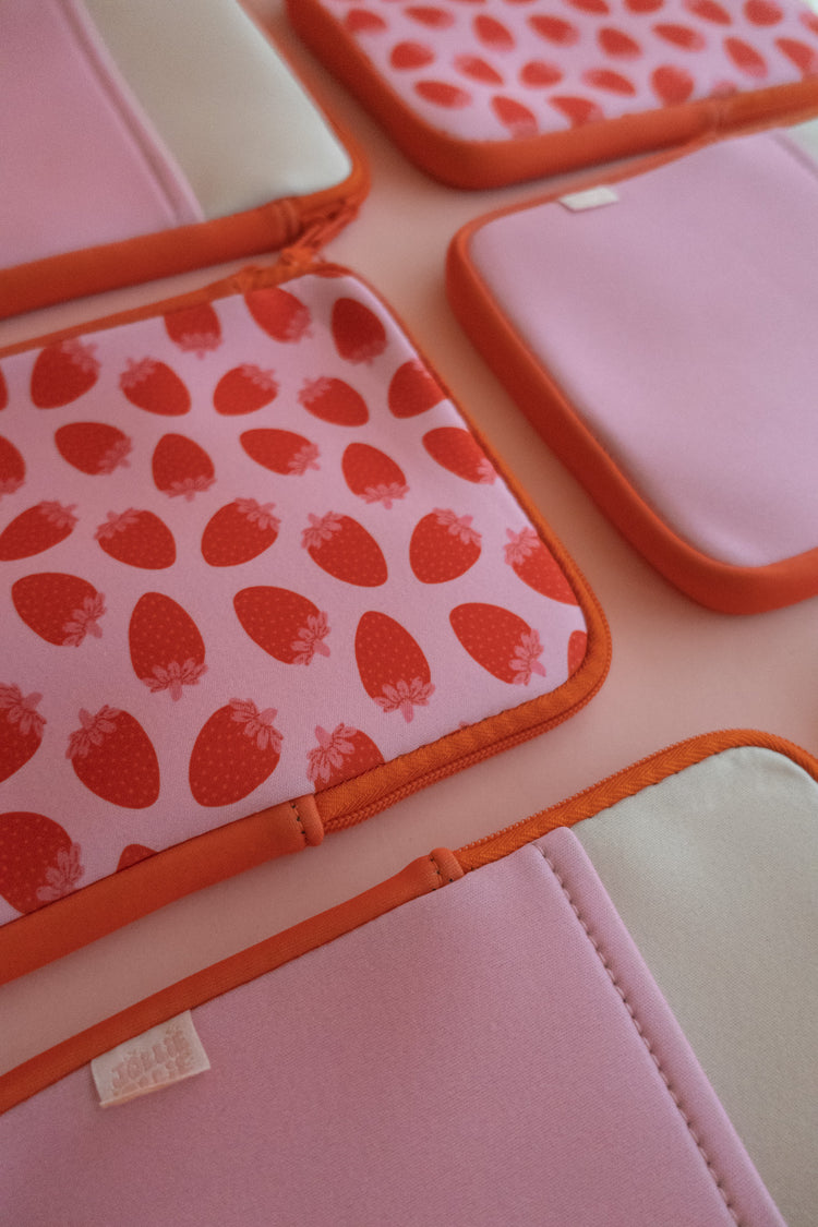 Strawberries Zipper Kindle & E-reader Sleeve
