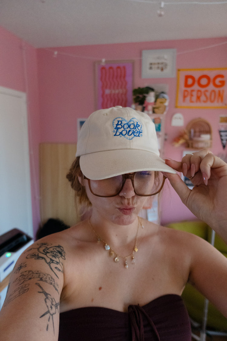 Book Lover Baseball Hat