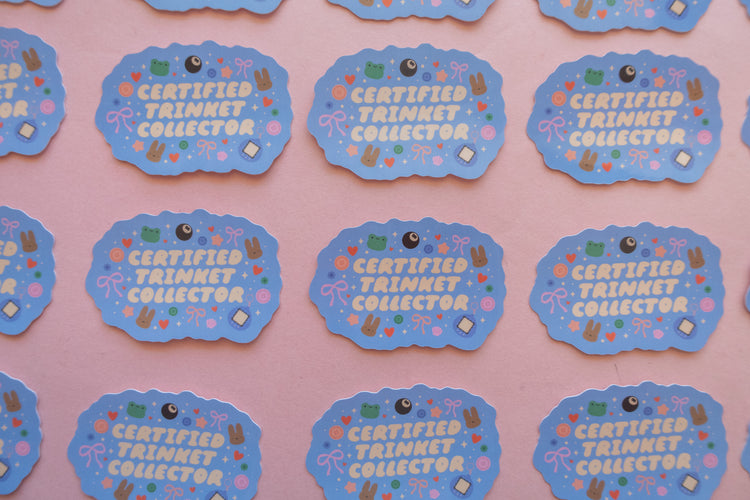Trinket Collector Sticker