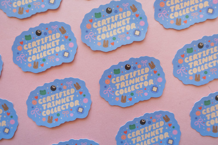 Trinket Collector Sticker