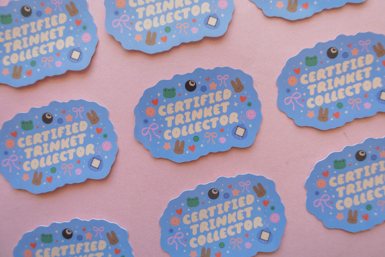 Trinket Collector Sticker