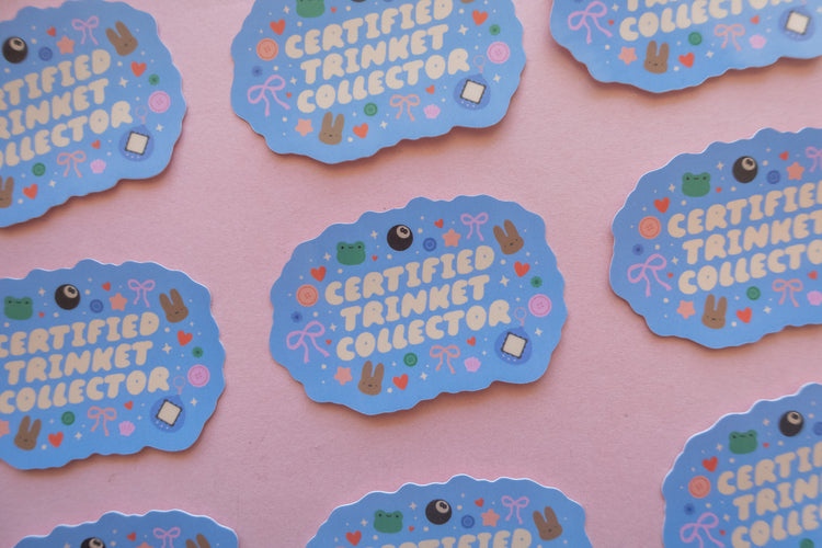 Trinket Collector Sticker