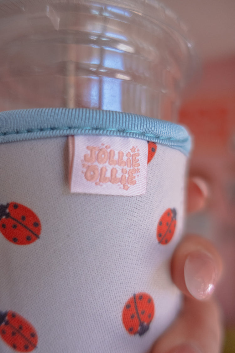 Ladybug Coffee Sleeve