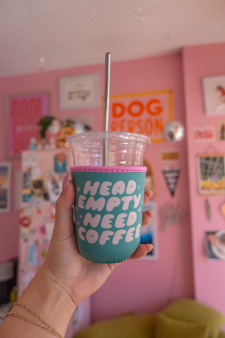 Head Empty Coffee Sleeve