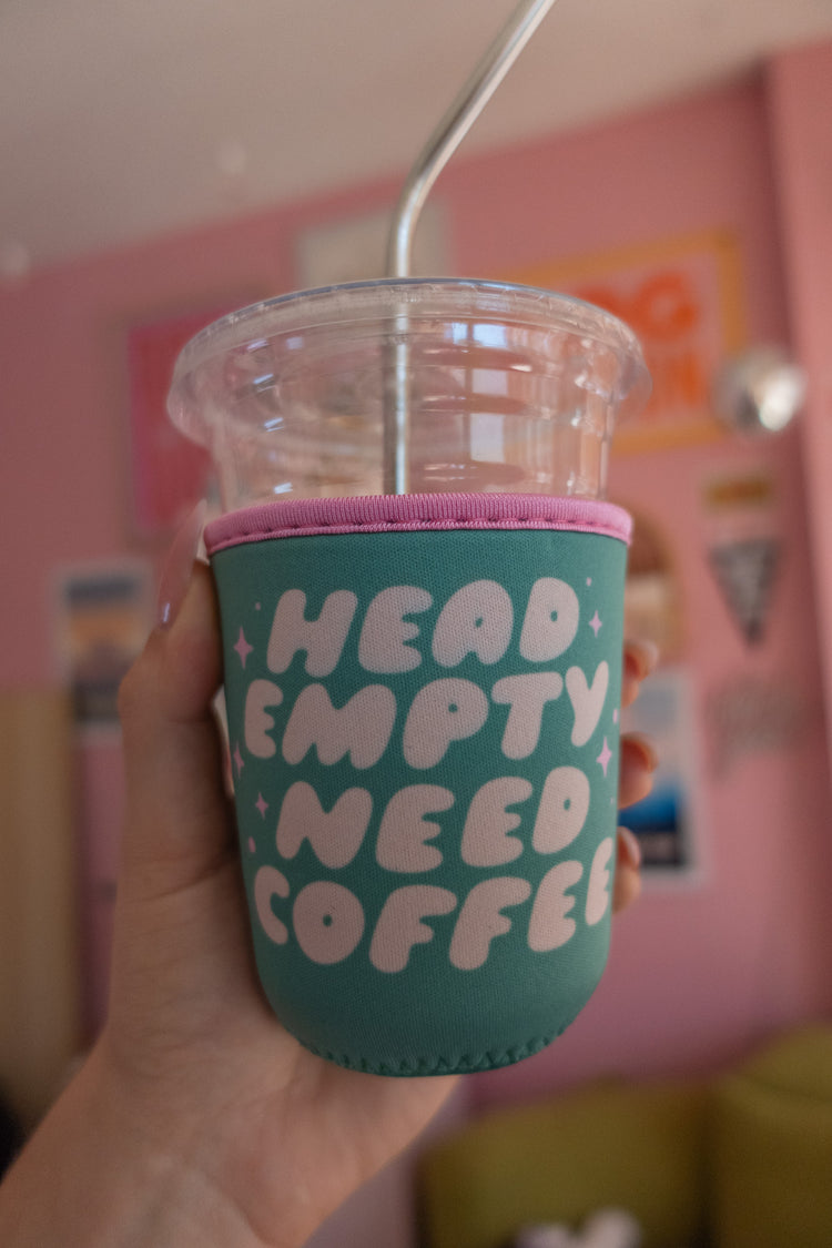 Head Empty Coffee Sleeve