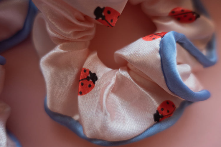Ladybug Scrunchie