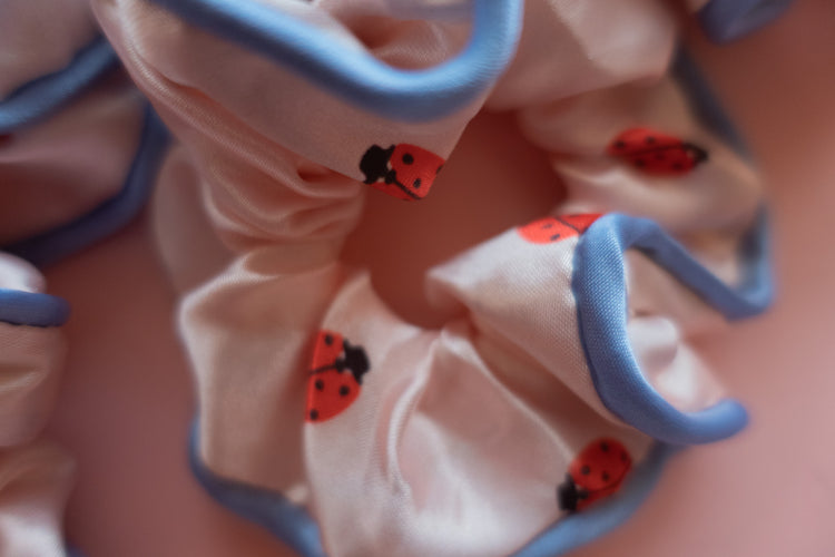Ladybug Scrunchie