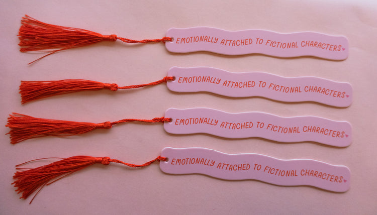 Emotionally Attached To Fictional Characters Bookmark