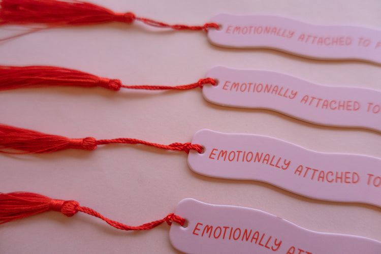 Emotionally Attached To Fictional Characters Bookmark