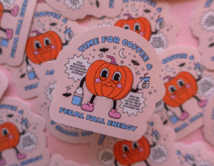 Feral Fall Energy Sticker