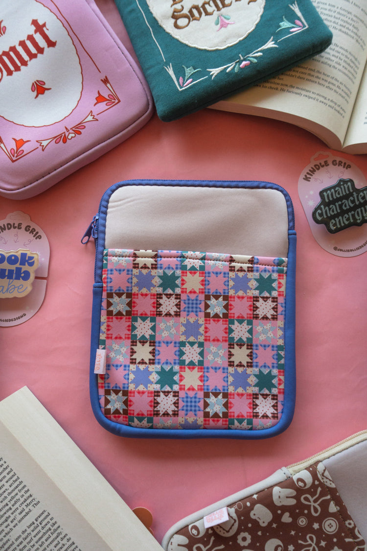 Zipper Quilt Pattern Kindle & E-reader Sleeve