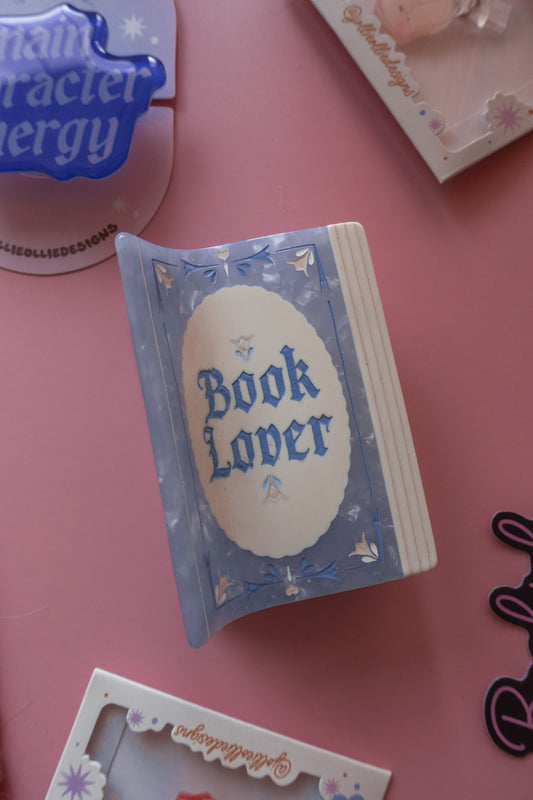 Book Lover Hair Claw