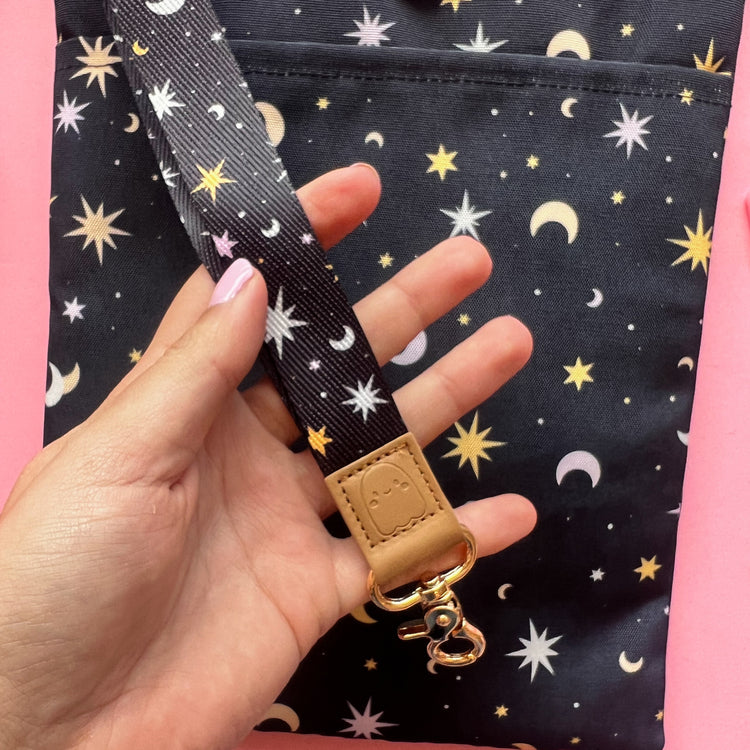 Black Starry Sky Lanyard