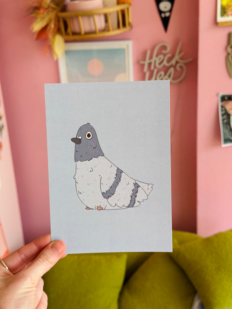 Pigeon 5x7 Print