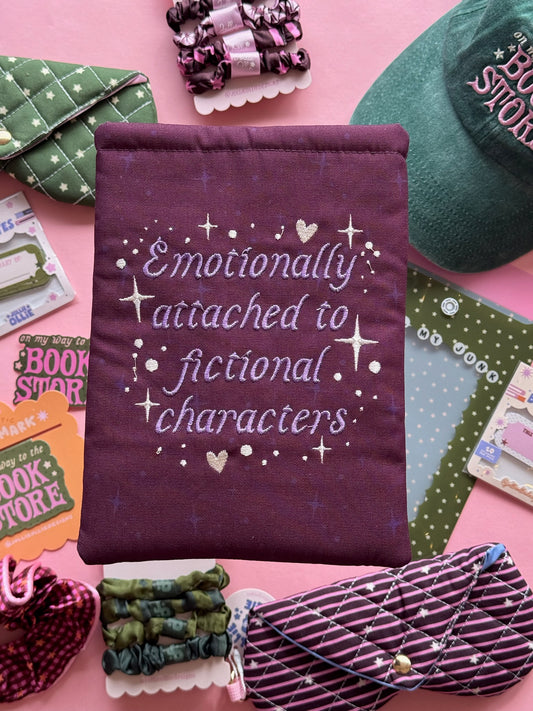 Emotionally Attached Book & Kindle/E-Reader Sleeve