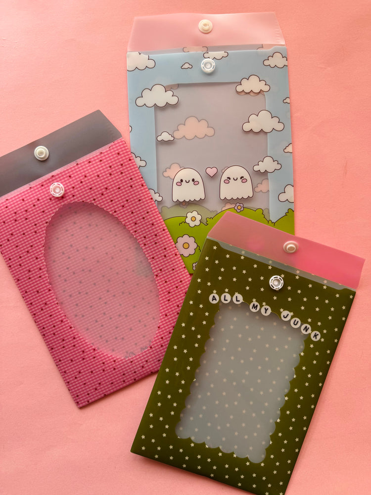 Gingham Envelope Sleeve