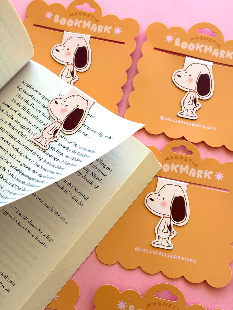Little Beagle Magnetic Bookmark