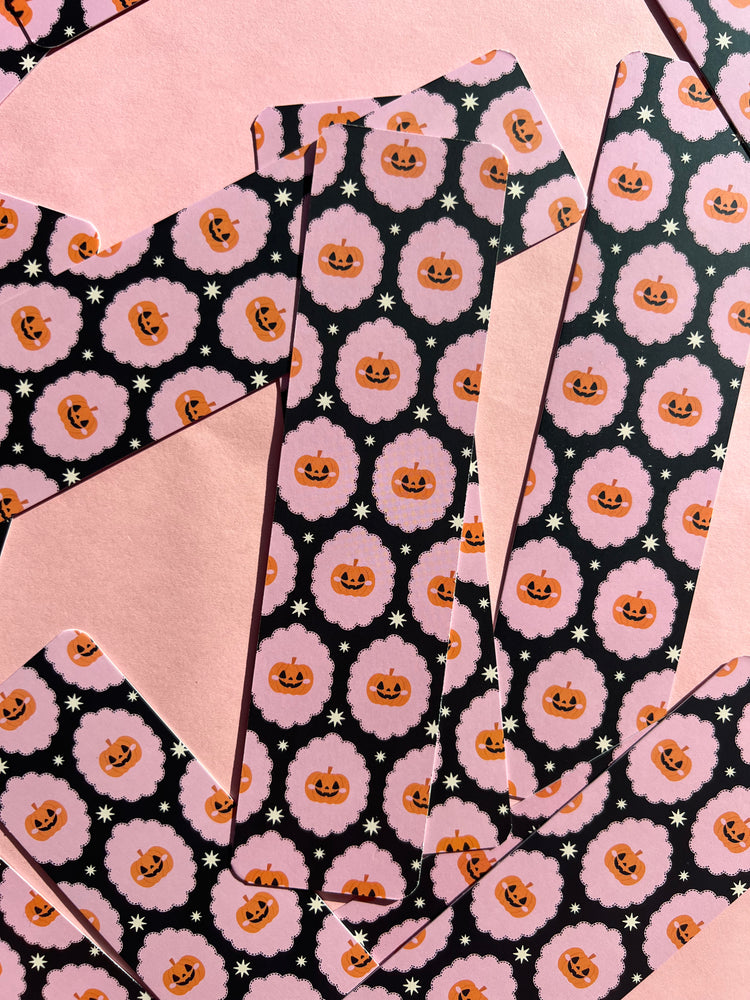 Pumpkin Paper Bookmark