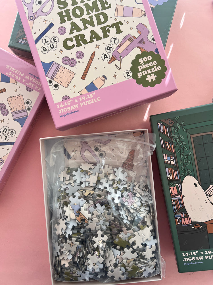Cozy Book Nook 500 Piece Puzzle