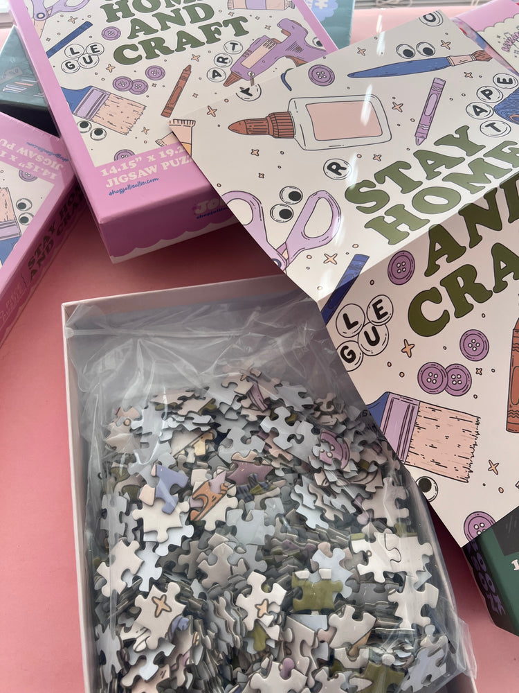 Stay Home & Craft 500 Piece Puzzle