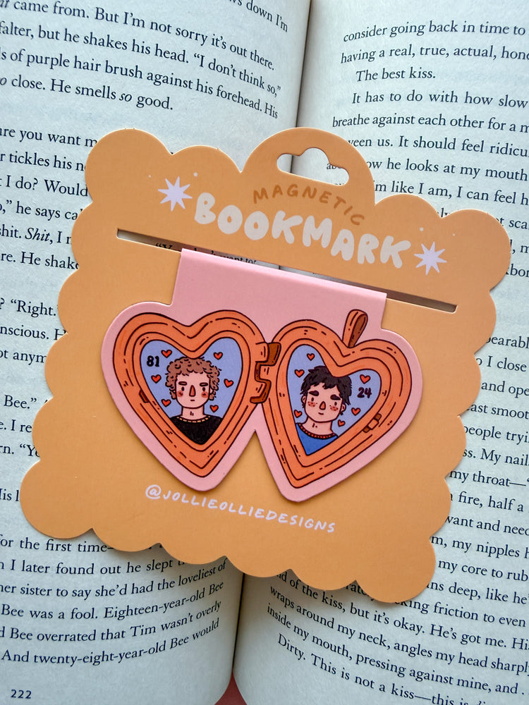 Heated Rivalry Magnetic Bookmark