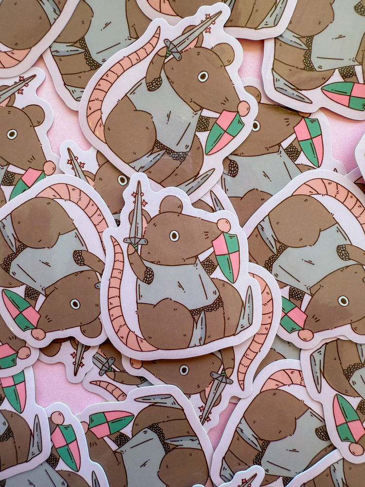 Ranger Knight Rat Sticker