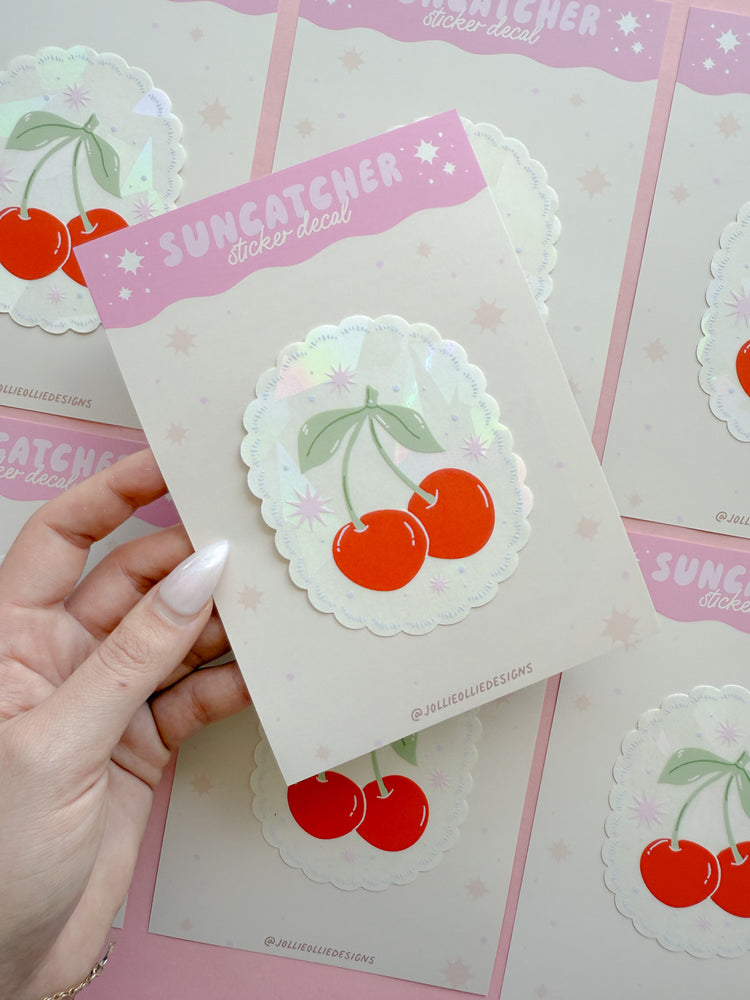 Cherry Suncatcher