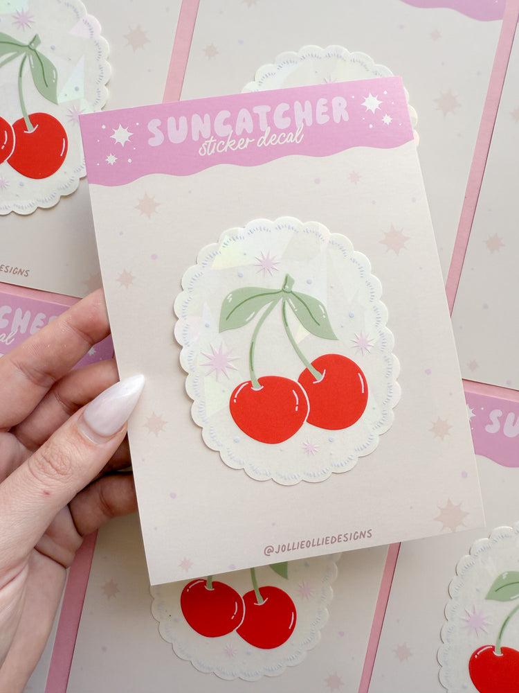 Cherry Suncatcher