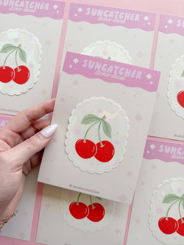 Cherry Suncatcher