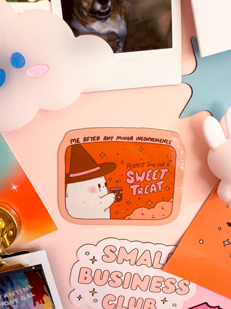 You Deserve a Little Sweet Treat Fridge Magnet