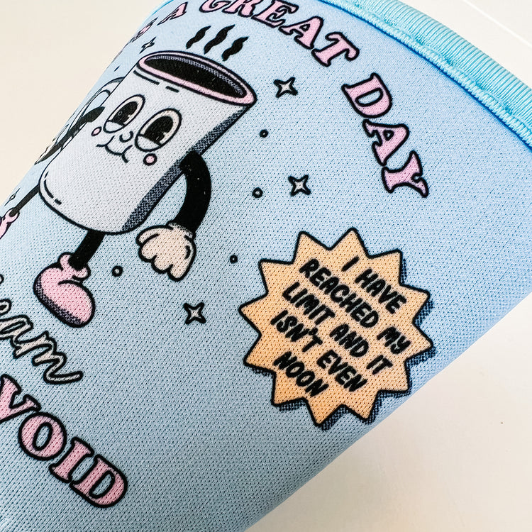 Screaming Into the Void Coffee Sleeve