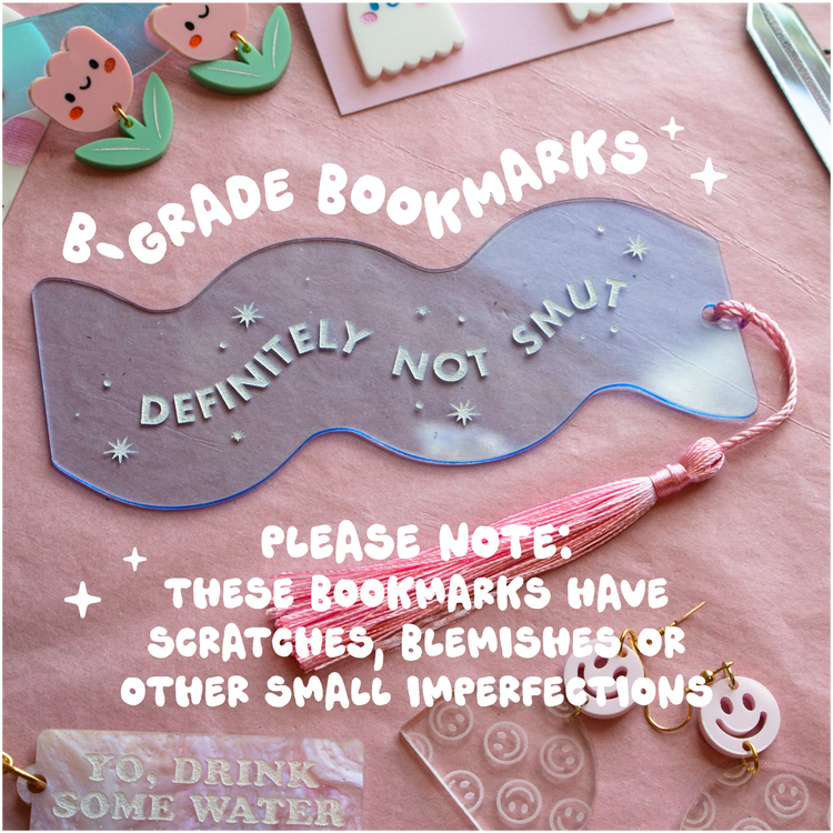 B-GRADE Definitely Not Smut Bookmark