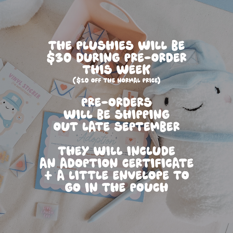 Ghostal Worker Plushie