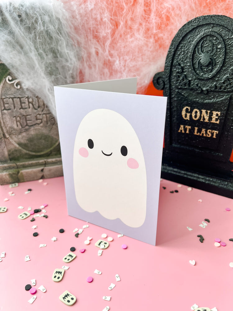 Ghost Greeting Card