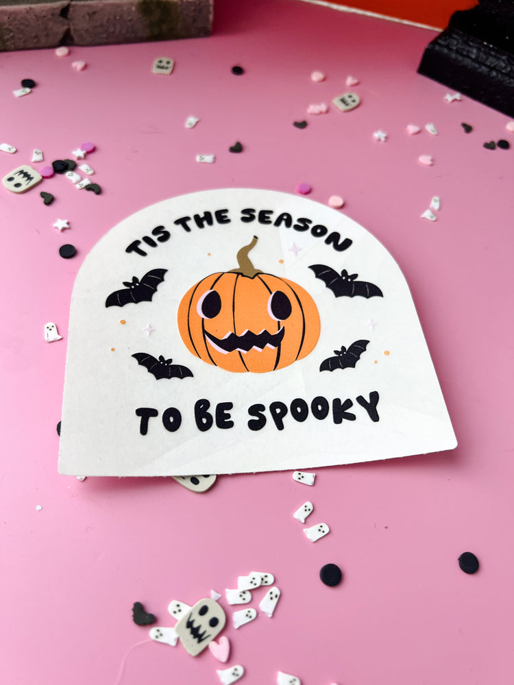 Spooky Season Suncatcher Window Decal