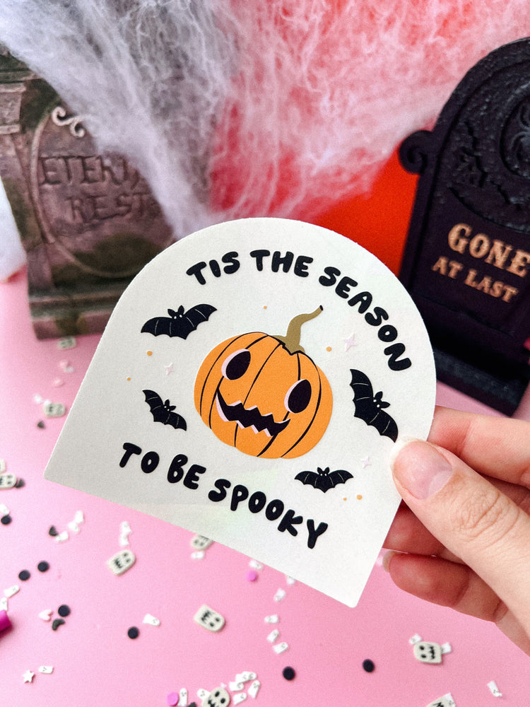 Spooky Season Suncatcher Window Decal