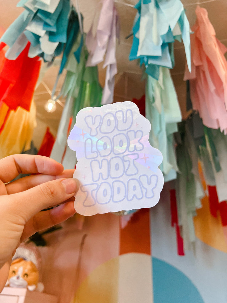 You Look Hot Today Suncatcher