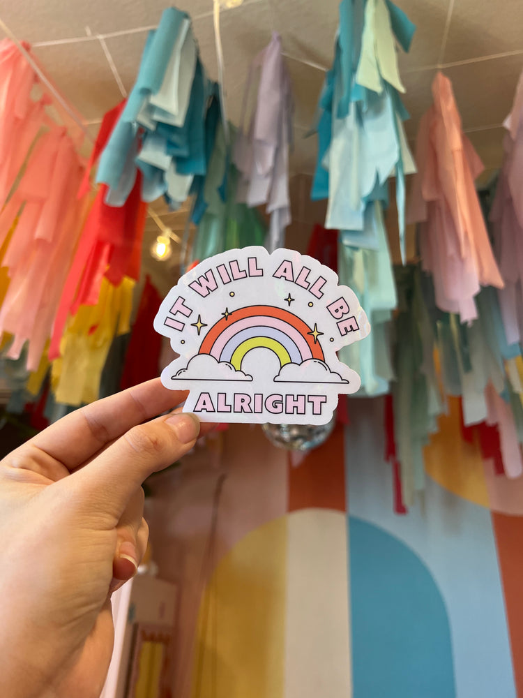 Everything Will Be Alright Suncatcher