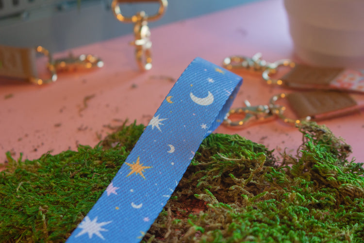 Blue Starry Sky Lanyard