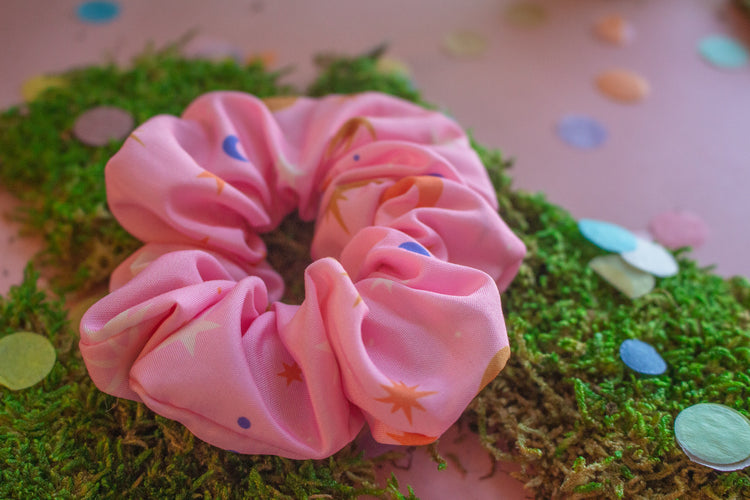 Starry Night Scrunchie