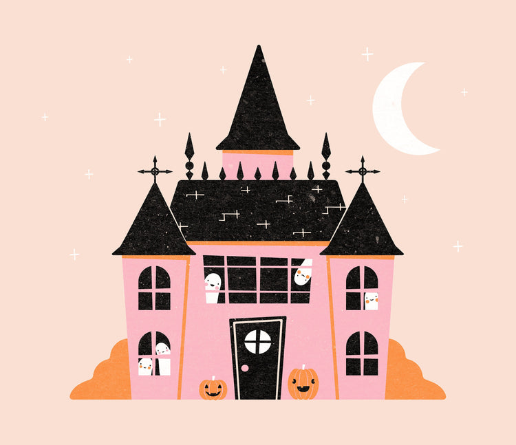 Haunted House Print