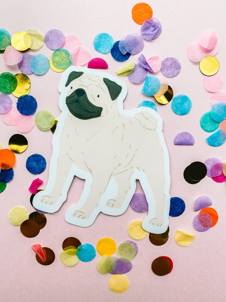 Pug Sticker